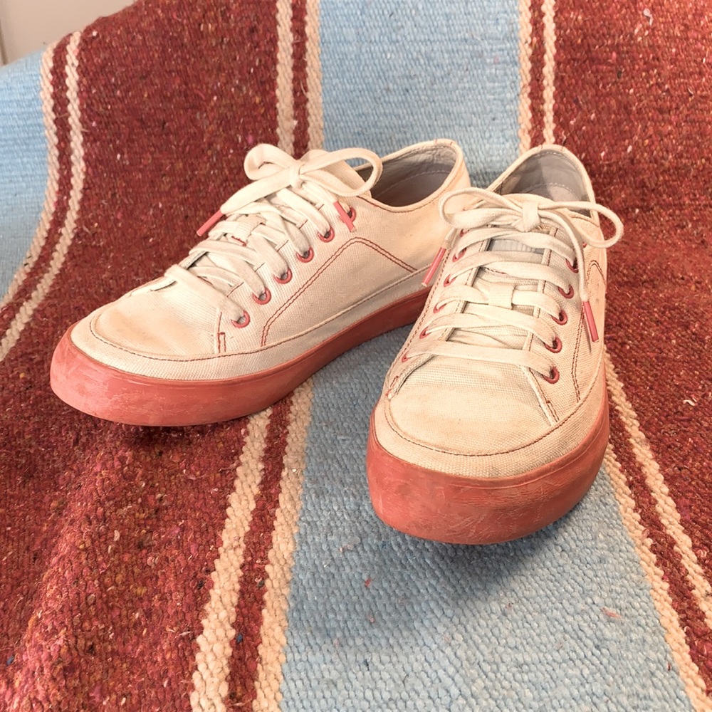 Fitflop Natural Canvas Sneakers